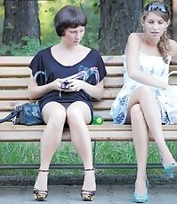 Random girls filmed for spy upskirt